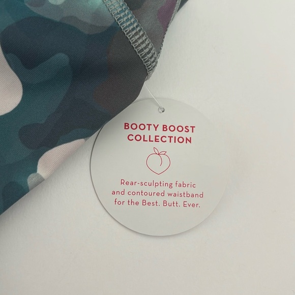 Spanx Sarah Blakely Active Printed Cameo Booty Boost 7/8 length leggings 2X - Picture 6 of 7